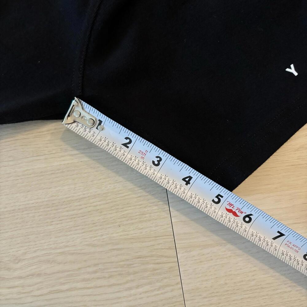 YoungLA Athletic Sweat Shorts Mens Large Black 5” Inseam Gym Workout Drawstring - Picture 8 of 8